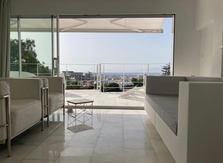 Ferienwohnung Panoramic View - Penthouse Rhodes City Exterior foto