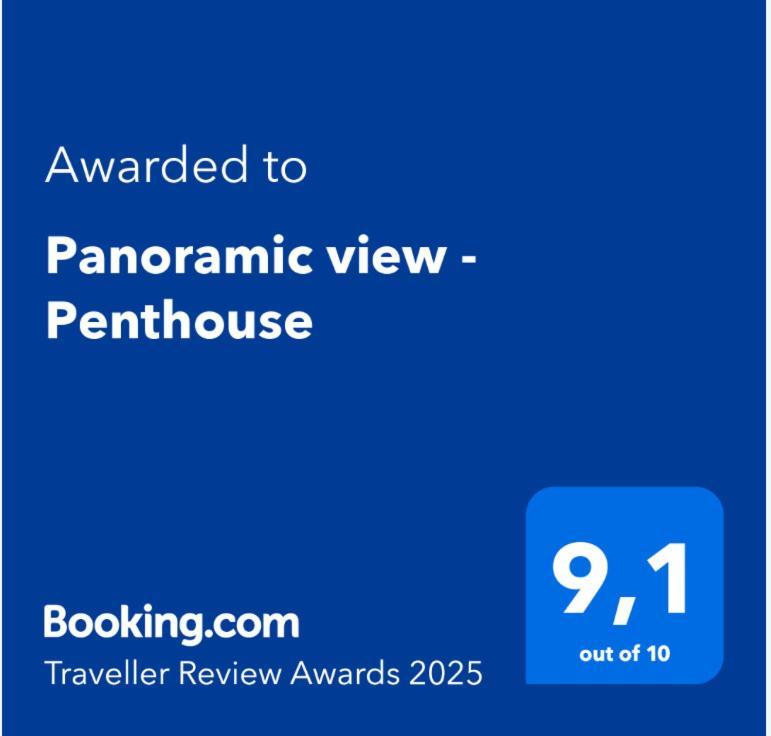 Ferienwohnung Panoramic View - Penthouse Rhodes City Exterior foto